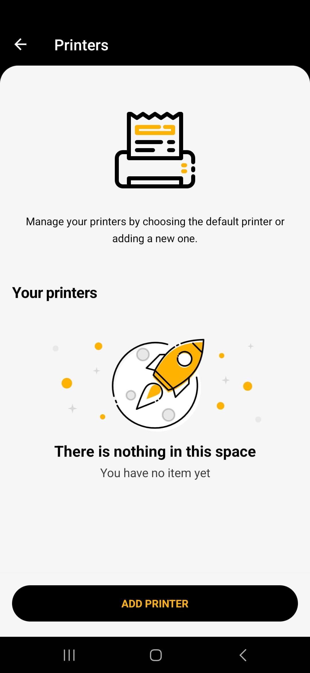 Search for a printer